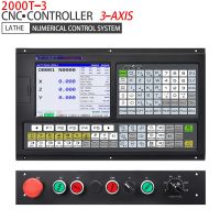 ﹊☃ Hot Selling CNC Controller 3 Axis CNC Lathe Control System Kit With PLC Function Similar To GSK Controllers Panel