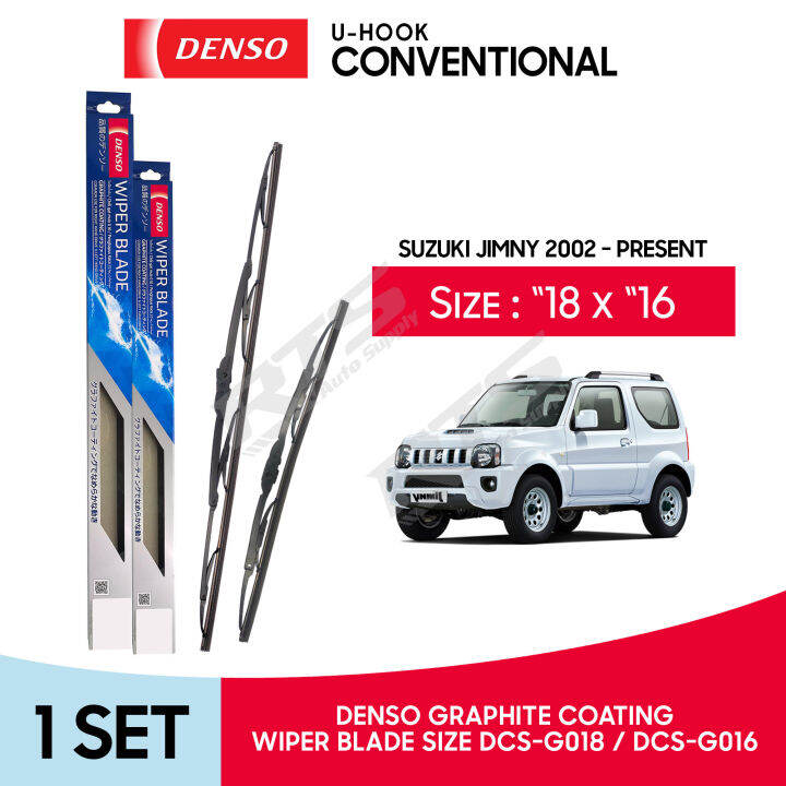 Denso Graphite Coating Conventional / Standard Wiper Blade Suzuki Jimny