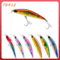 YONGJ หลากสี Pesca Issen เหยื่อปลอม Minnow เหยื่อ Minnow Lures เบ็ดตกปลา ล่อหล่อยาว