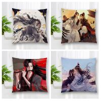 （ALL IN STOCK XZX）Customer Service Decorative Pillow Case, Master Mo Dao Square Zipper, Best Pillow Gift 20X20cm 35X35cm 40x40cm   (Double sided printing with free customization of patterns)