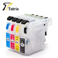 【New-store】 XHHDQES Tatrix หมึกเติม LC563 Brother MFC-J2310เครื่องพิมพ์ MFC-J3720 MFC-J3520 MFC-J2510