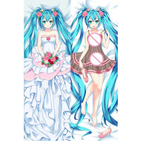 60x180cm Anime Character Cosplay Vtuber Vocaloid Pillow Case Dakimakura Waifu Hugging Body Bedding Decor Pillowcase