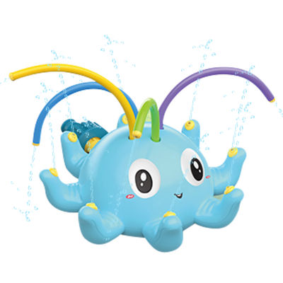 Kids Automatic Water Play Toys for Children Outdoor Octopus Spray Toy Summer Sprinkler Games Toy
