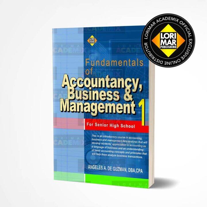 Fundamentals Of Accountancy Business And Management 1 | Lazada PH