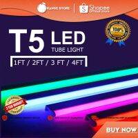 ◙▫✹ tqw198 [3 Years Warranty] LED T5 High Grade Tube Wholesale Light Ceiling Light Lampu Plaster Siling Mentol Lampu Kalimantang 筒灯