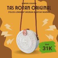 15cm Rattan Bag - 18Cm - 20Cm Plain Premium - Rattan Bag - Bali Rattan Bag - Round Rattan Bag