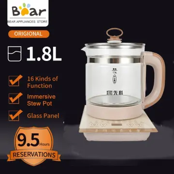 Bear ZDH-C15C1 Electric Kettle with Keep Warm Function, Auto Shut