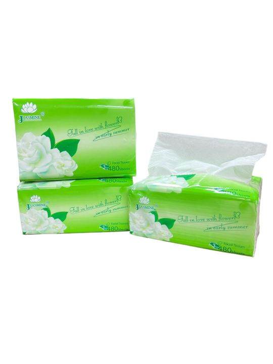 3ply & 4ply facial tissue Jasmine tissue sold per 1bundle 8pack with free calendar Lazada PH