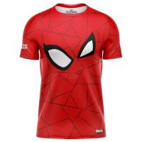 Thairun(ไทยรัน) เสื้อวิ่ง เสื้อกีฬา เสื้อออกกำลังกาย MARVEL Spidey ลิขสิทธิ์แท้