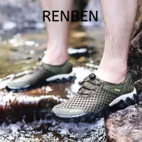 [RENBEN mesh shoes Men Outdoor hiking shoes wading shoes breathable mesh sports shoes casual soft but only only shoes men,RENBEN mesh shoes Men Outdoor hiking shoes wading shoes breathable mesh sports shoes casual soft but only only shoes men,]
