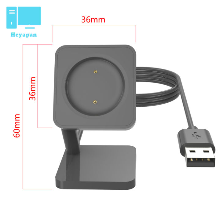 อะแดปเตอร์แผ่นฐานรองสายชาร์จ-usb-แท่นชาร์จไอโฟนแท่นวางขนาดเล็กใช้ได้กับ-gts2-2e-gtr2-huami-amazfit