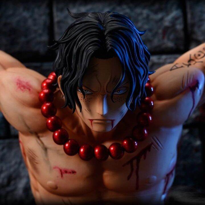 24cm-anime-ace-one-piece-figures-portgas-d-ace-action-figures-one-piece-execution-platform-pvc-collection-model-birthday-toys