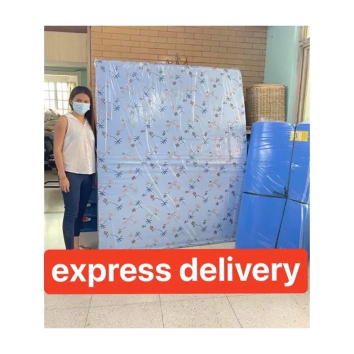 Uratex Foam Mattress with Zipped Cover 2 / 3/ 4 Inches Thickness Blue Foam Original Lazada PH
