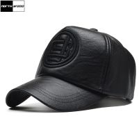 【KFAS Clothing Store】 [NORTHWOOD] ที่มีคุณภาพสูงหนัง Pu หมวกเบสบอลผู้ชายฤดูหนาว Snapback หมวก Gorras Para Hombre ฮิปฮอปแบบหมวกกระดูกหมวก Trucker