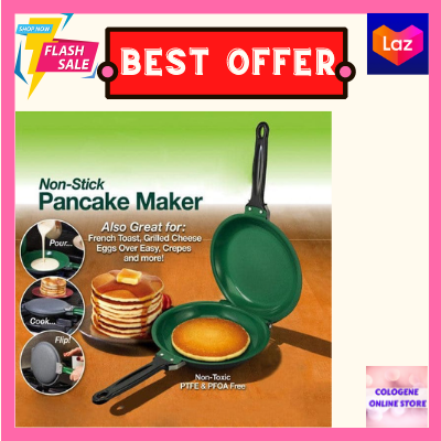 DIY Non-Stick Flip Pan, Double Sided Pancake Maker Omelette Pan