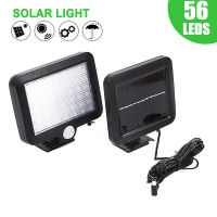 ไฟติดผนังพลังงานแสงอาทิตย์ Solar PIR Sensor Light พร้อมแผงโซล่าเซลล์ ไฟฉุกเฉิน COB 100LED ไฟโซล่าเซลล์ กันน้ำได้ ทนความร้อน Solar Wall Light Outdoor Solarz