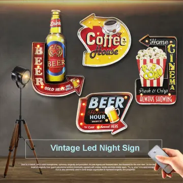 Shop Neon Lights Beer Sign Online | Lazada.Com.Ph