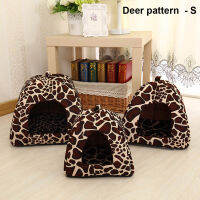 Pet Dog Cat Puppy Cave House Cushion Home Bed Soft Cute Washable Strawberry Shape Hot Dog BedsMats