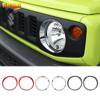 BAWA ไฟหน้ารถตกแต่งฝาครอบ Hoods สติกเกอร์อุปกรณ์เสริมสำหรับ Suzuki Jimny 2019 2020 2021 2022