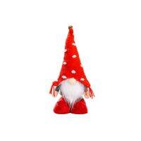 Holiday Gnome แฮนด์เมดสวีเดน Tomte คริสต์มาสเอลฟ์ตกแต่งเกล็ดหิมะสวีเดน Gnomes เครื่องประดับ