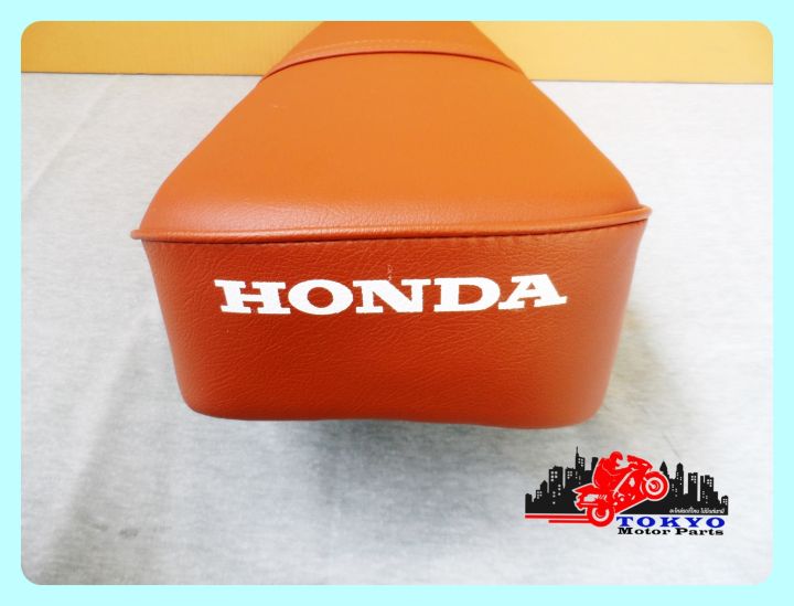 honda-xl125-xl-125-brown-complete-double-seat-เบาะรถมอเตอร์ไซค์-สีน้ำตาล-ผ้าเรียบ-สินค้าคุณภาพดี