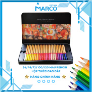 Hộp Bút Chì Màu Gốc Dầu Cao Cấp Marco Renoir 36 48 72 100 120 Màu