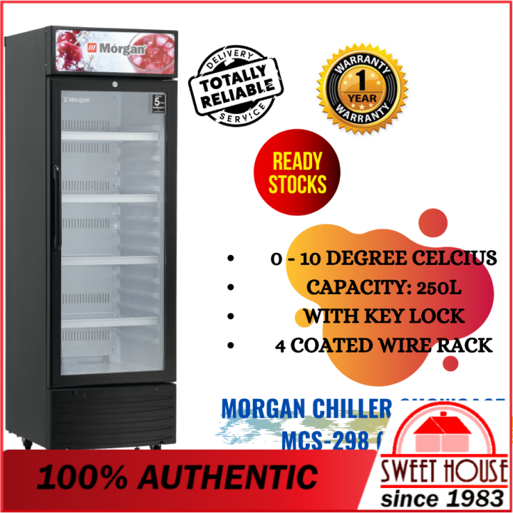 Morgan Frost Free Chiller Showcase Mcs-298 250l 