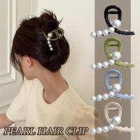 Big Pearl Hair Clips Hair Fashion Accessories Https:www.amazon.comBFJ-Accessories-Cellulose-Material-ClawclipdpB07XDRBY5F Https:www.amazon.comPearls-Barrettes-Hairpins-Accessories-CellulosedpB08FHS7X22 Pearl Hair Claws Womens Hairnets Elegant Hair