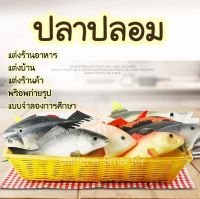 ปลาปลอม ปลาทะเล ปลาน้ำจืด อาหารปลา สัตว์น้ำปลอม ตกแต่งร้านอาหาร ตกแต่งบ้าน พร๊อพถ่ายรูป อาหารปลอม โมเดลปลา งานยางPU