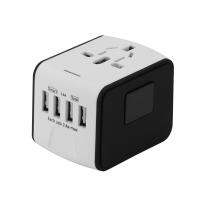 ปลั๊กอะแดปเตอร์ Travel Adapter Power Adapter Charger สำหรับ UK Wall ปลั๊กไฟฟ้า Sockets Converter 4 Part USB Charger