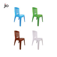 ?จัดส่งเร็วใน 2 วัน? Jio เก้าอี้พลาสติกมีพนักพิง รุ่น พารากอน มี 4 สี แข็งแรง ทนทาน