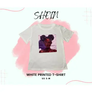 Shein Women's T-Shirt - Burgundy - XXL