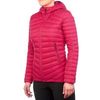 เสื้อแจ็คเก็ตดาวน์ผู้หญิงสำหรับเทรคกิ้งบนภูเขา WOMENS MOUNTAIN TREKKING DOWN JACKET PINK FORCLAZ