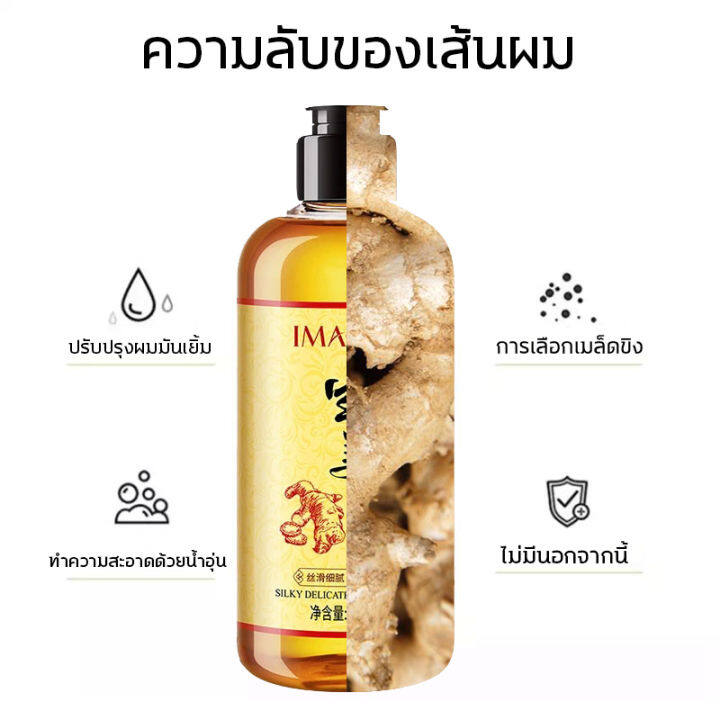 ป้องกันผมร่วง-บำรุงผม-แชมพูแก้ผมร่วง-zenshow-แชมพูขิง-1000ml-ขิงช่วยป้องกันผมร่วง-แชมพูสำหรับลดผมขาดหลุดร่วง-ป้องกันผมร่วงบำรุงผม-ขิงบำรุงถึงราก-สดชื่นคว