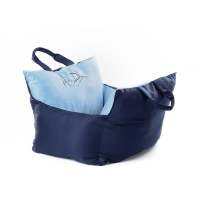 คาร์ซีทสุนัข MAHDUM ELEGANT 80 ซม. สีกรมท่า/ฟ้าDOG CAR SEAT MAHDUM ELEGANT 80CM NAVY/LIGHT BLUE **พลาดไม่ได้แล้วจ้ะแม่**