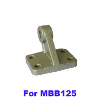 Mbbmdbb สำหรับ Bore 125มม. กระบอกลมยึด MB-B12 Double C Pivot cket ชิ้นส่วนนิวเมติก CR ฐานติดตั้ง