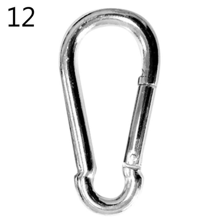 พวงกุญแจห่วงล็อกตัว-d-ring-แบบขอปีนเขาอุปกรณ์ตั้งแคมป์ปีนเขาท่องเที่ยวตั้งแคมป์อุปกรณ์เอาตัวรอด