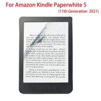 [HOT DOLXIOWEOH 539] 3PCS สำหรับ Kindle Paperwhite 11th Generation 2021 Soft Screen Protector Guard ป้องกันฟิล์มใสสำหรับ6.8นิ้ว Kindle Paperwhite