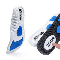 Popcorn Air Cushion เพิ่มความสูงพื้นรองเท้ากีฬา Boost Zoom PORON Shock-Absorbing Long-Distance Climbing Basketball Foot Pad