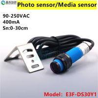 Media Sensor สำหรับ BOSSRON Inkjet Printer Photoelectric Inductor 90-250VAC Induction Switch E3F-DS30Y1 Photo Sensor Probe 400mA