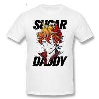 เสื้อยืดแขนยาว พิมพ์ลายเกม Zhongli Sugar Daddy Genshin Impact Viral Putih ทรงสลิมฟิต