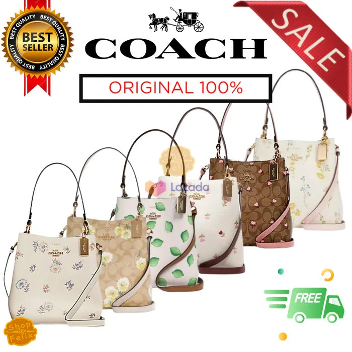 flower print coach bags