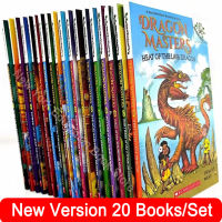 20 Books/Set Dragon Masters Children Books Kids English Reading interesting Story Book Chapter Book Novels read train 5-10 years