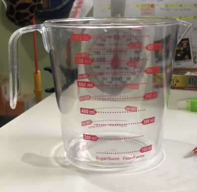 ถ้วยตวง ถ้วยพลาสติก 1000ml MEASURING CUP แก้วตวง ถ้วยตวงทำขนม แก้วตวงน้ำ ถ้วยตวงชงกาแฟ ถ้วยตวงของเหลว ถ้วยตวงแป้ง ถ้วยตวงของแห้ง