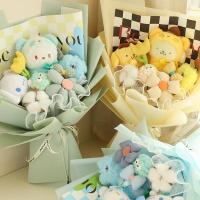 ตุ๊กตาผ้านุ่มลายการ์ตูน Pompurin Pocho น่ารักอะนิเมะ Kuromi Cinnamoroll