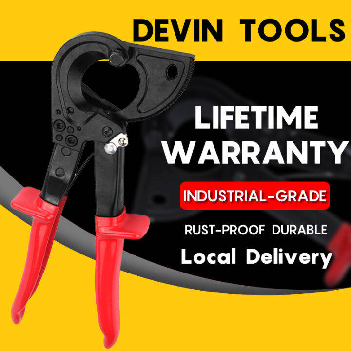 HS325A ratchet cable shears insulated copper aluminum bolt cable