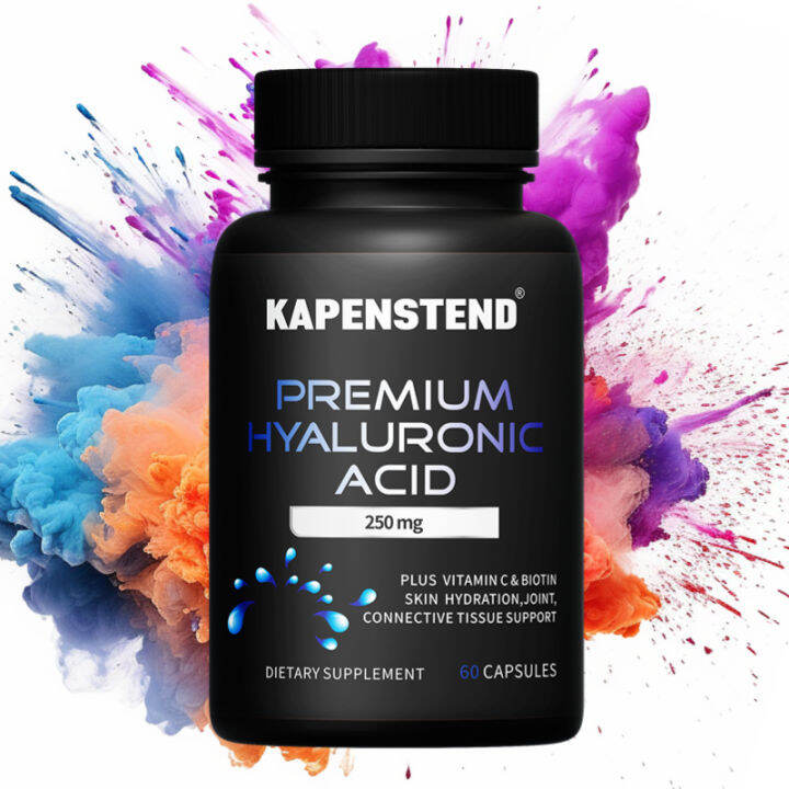 Ultra High Purity Hyaluronic Acid Capsules 95+ Highly Purified and