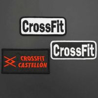 【YF】✐  Crossfit Castellon Name Tags Embroidery Patches with Backing for Badge