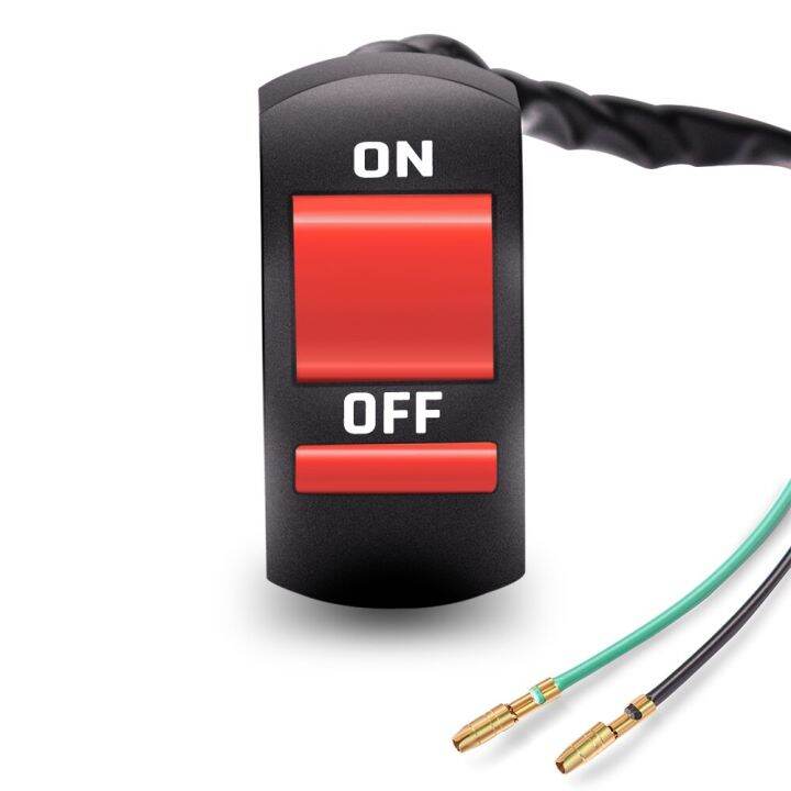 Universal Motorcycle Headlight Switch LED Connect Button ON OFF For Honda PCX 150 GROM MSX 125
