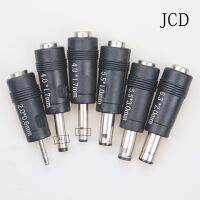 JCD 1pcs DC jack 5.5 X 2.1 mm female to 2.0 x0.6 / 4.0 x1.7 / 5.5x1.0 / 5.5x3.0 / 6.3 x2.0mm male DC power plug adapter